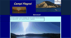 Desktop Screenshot of campiflegrei.eu